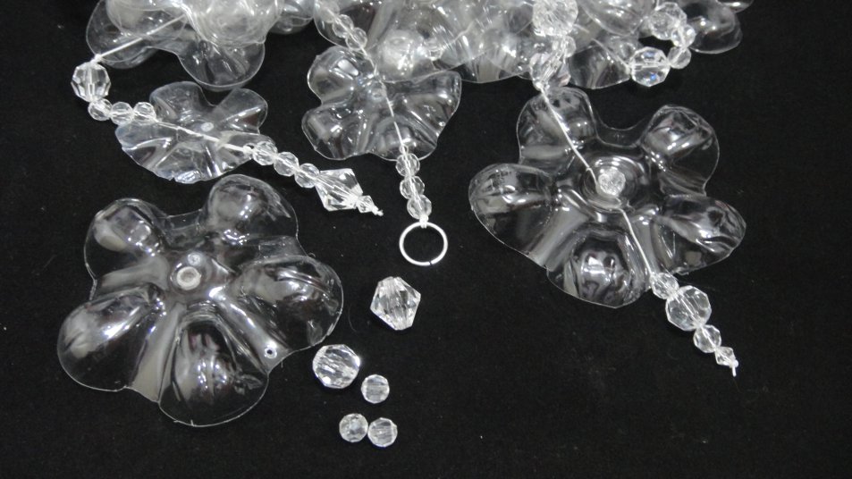 Lustre com Garrafa Pet