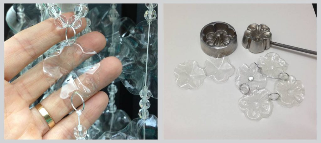 Lustre com Garrafa Pet