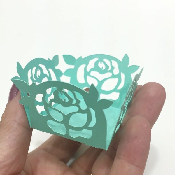 Molde Forminha de Docinho - Mod. 4 Flores vazadas - Image 3