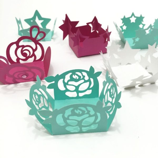 Molde Forminha de Docinho - Mod. 4 Flores vazadas - Image 2