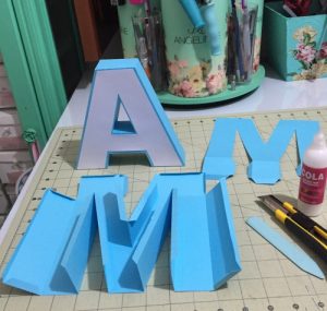 Molde Letras 3D Alfabeto Completo