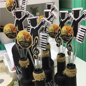 Moldes e Tags para Impressão no tema Música