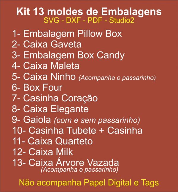 KIT 13 Moldes de Personalizados Tema Jardim de Cactos e Suculentas - Image 2