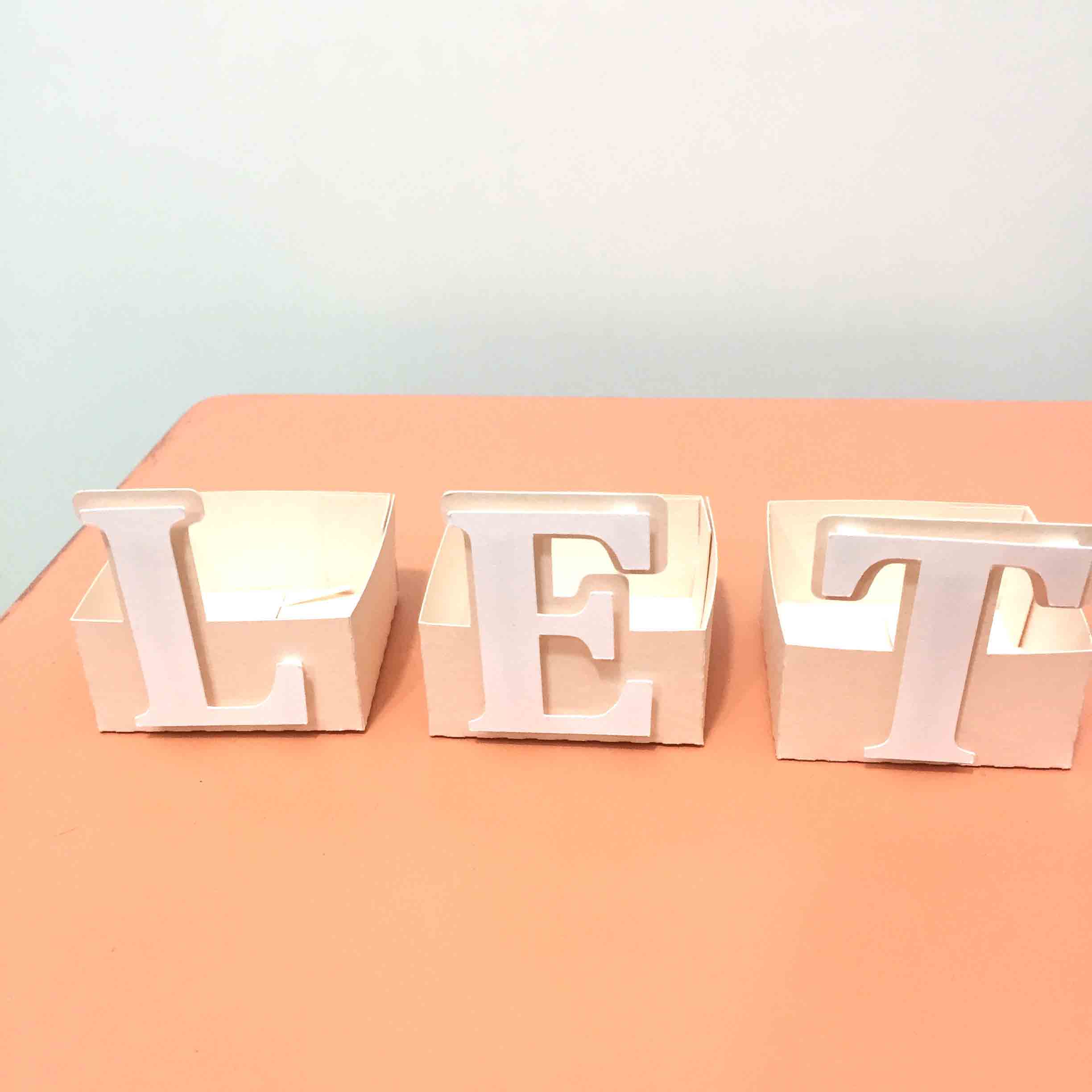 Moldes Forminhas de Doces Alfabeto Completo - Imagem 8