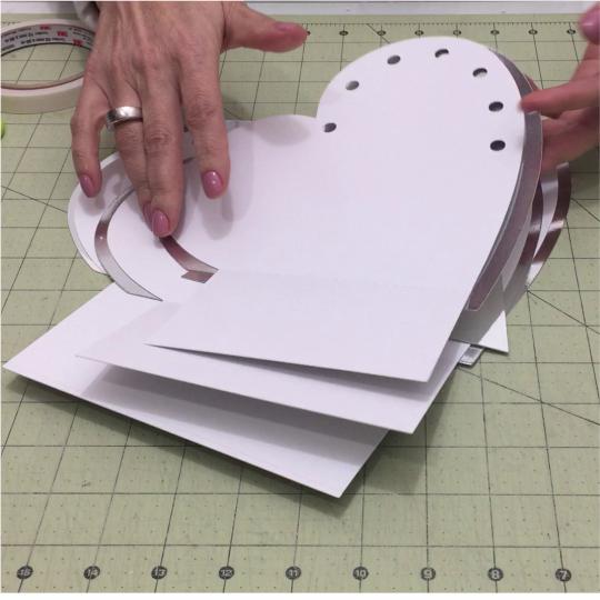 Molde Luminária 03 Corações - Imagem 5