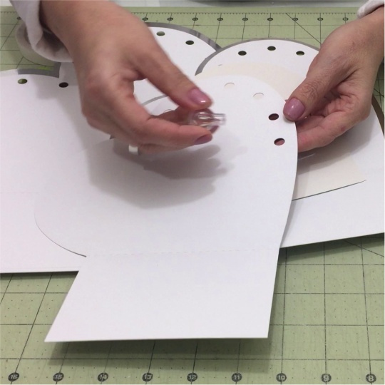 Molde Luminária 03 Corações - Imagem 6