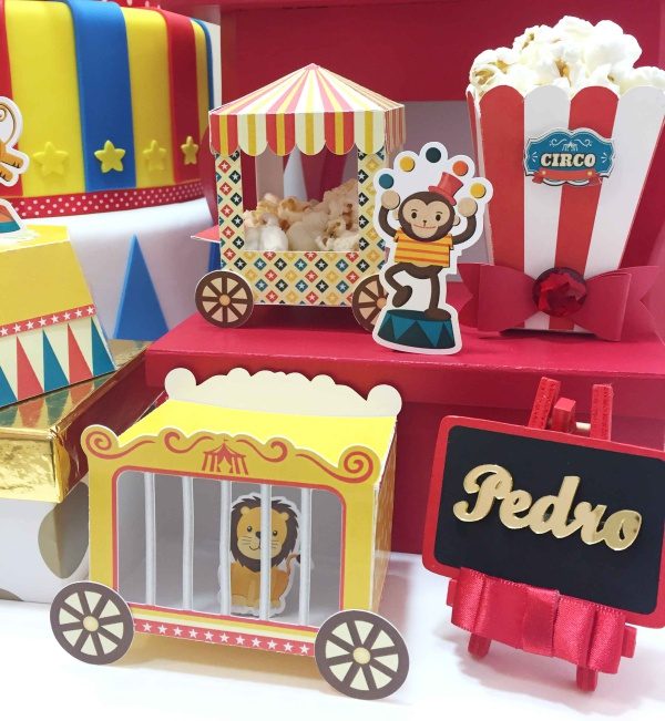 Kit Arquivos e Moldes - Tema Circo - Image 8