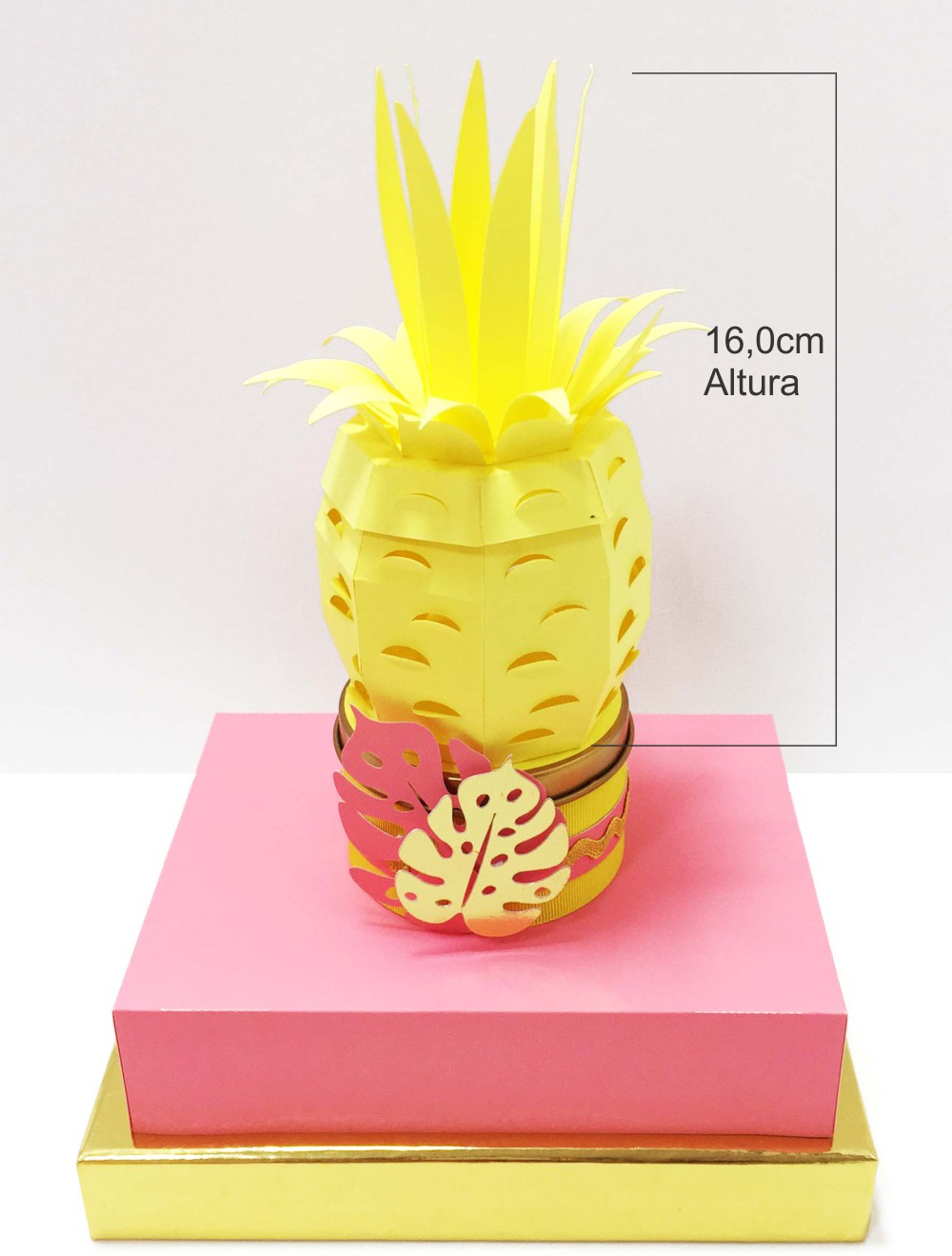 Moldes - Luminária Flamingo e Abacaxi - Imagem 4