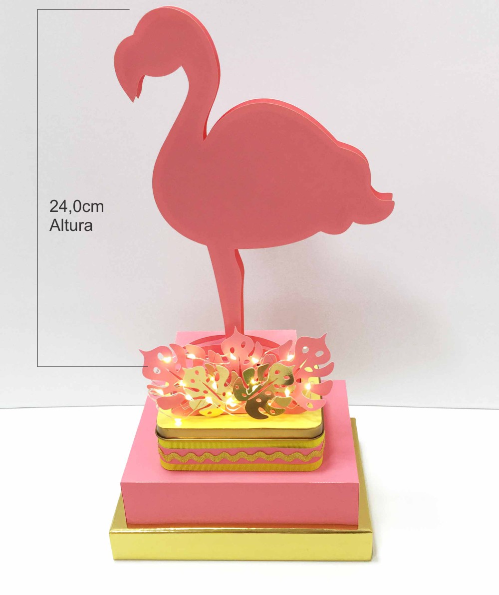 Moldes - Luminária Flamingo e Abacaxi - Imagem 5