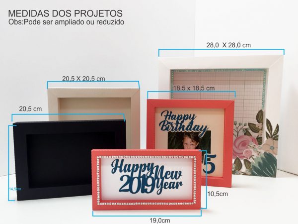Moldura Quadro box