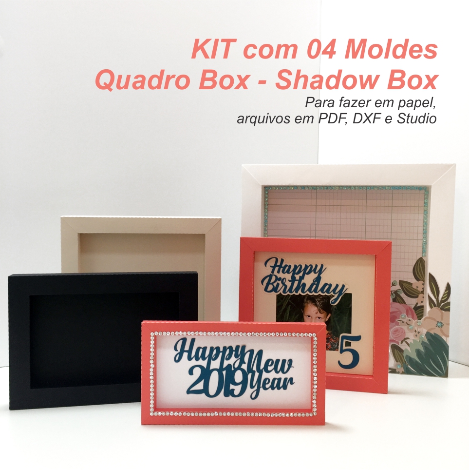 Kit Moldes Moldura Quadro Box