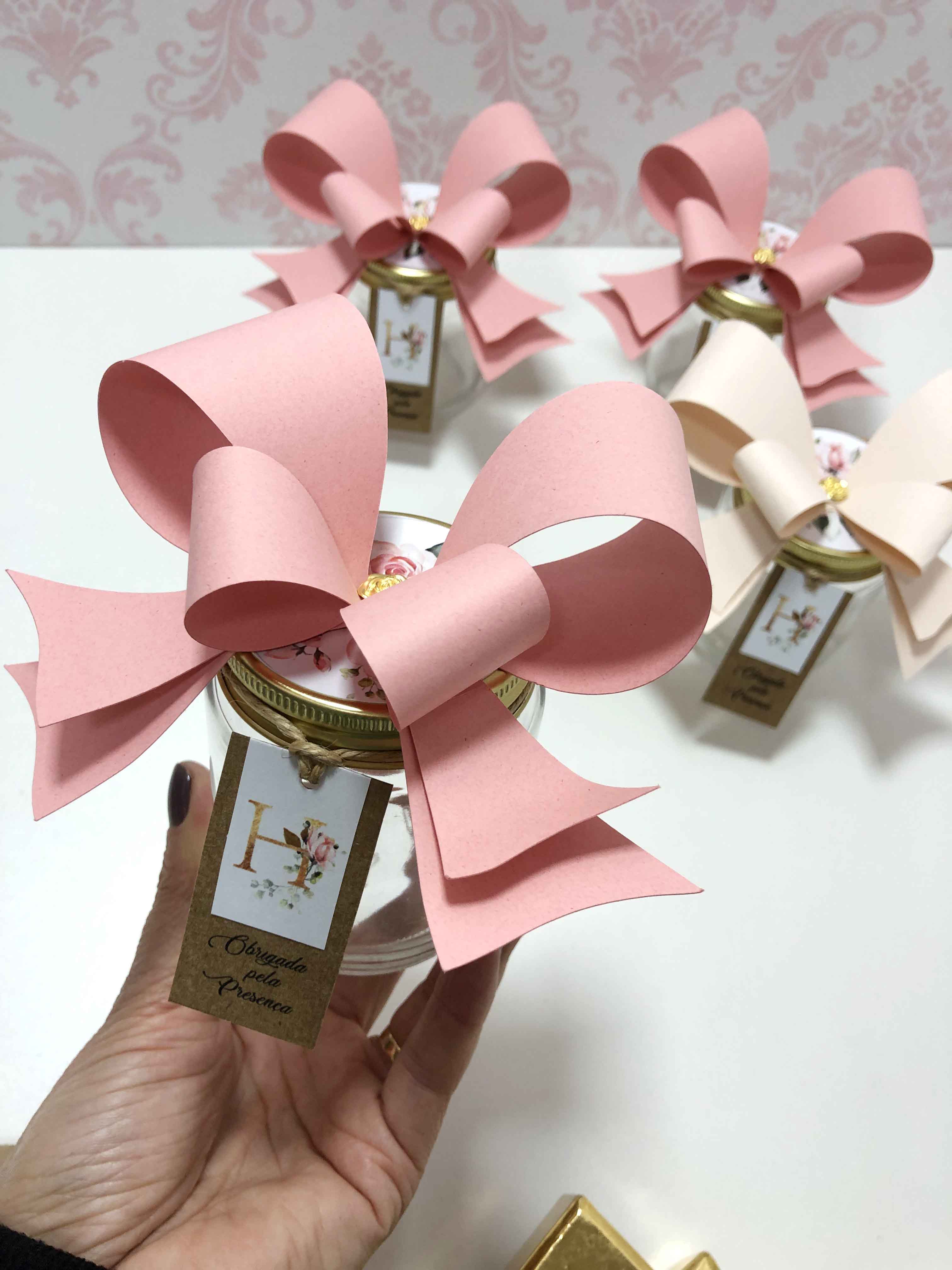 Molde Laço de Papel 3D Angelinne