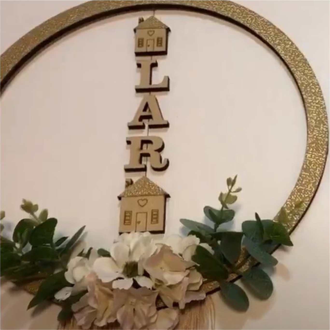 Molde/Arquivo para Guirlanda em MDF - Imagem 2