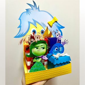 Kit de Moldes Personalizados Tema Divertida Mente